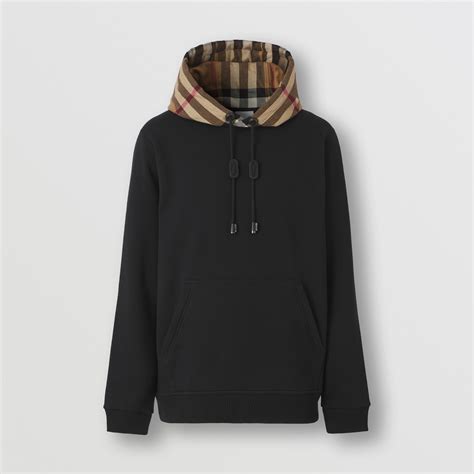 burberry rainbow sweatshirt black|Cotton Sweatshirt in Black .